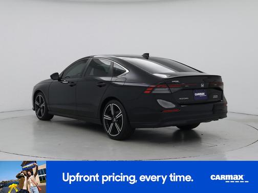 Black 2023 Honda Accord Hybrid Sport
