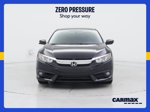 Black 2018 Honda Civic EX-T