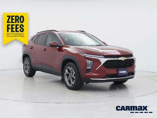 Red 2025 Chevrolet Trax LT
