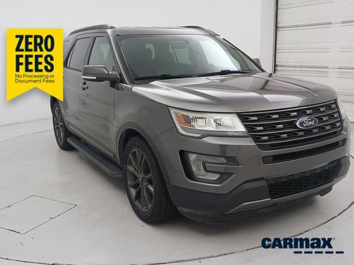 Gray 2017 Ford Explorer XLT