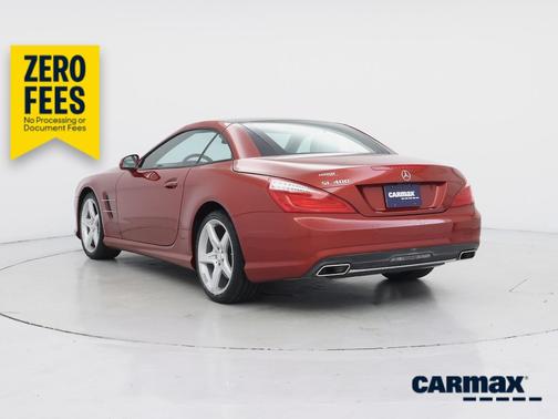 Red 2015 Mercedes-Benz SL-Class