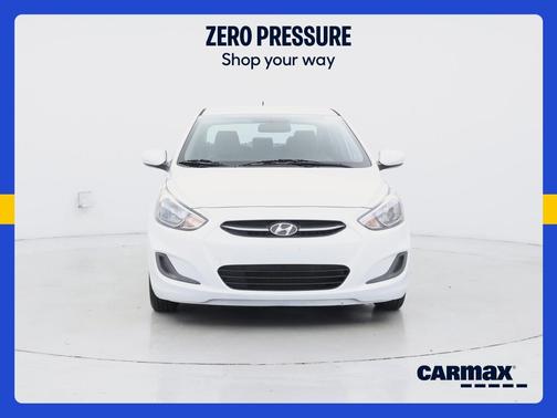 White 2016 Hyundai Accent SE