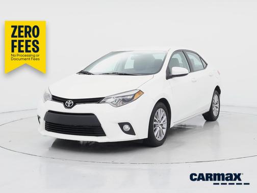 White 2014 Toyota Corolla L
