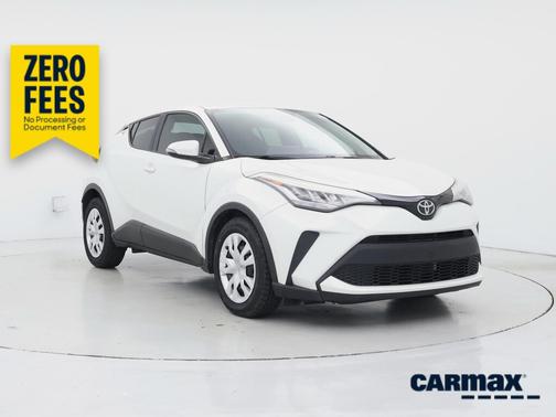 White 2021 Toyota C-HR LE