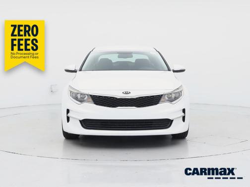 White 2016 Kia Optima LX