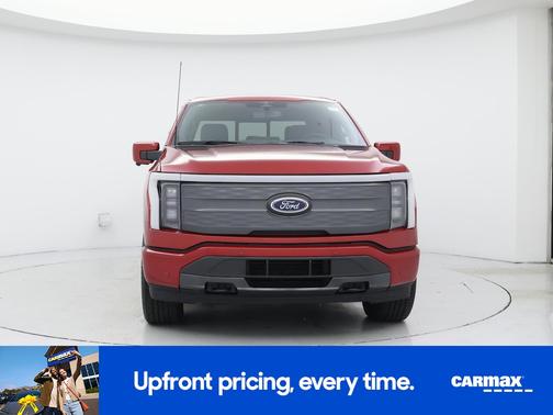 Red 2023 Ford F-150 Lightning Lariat