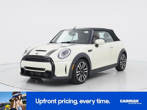 White 2022 MINI Convertible S