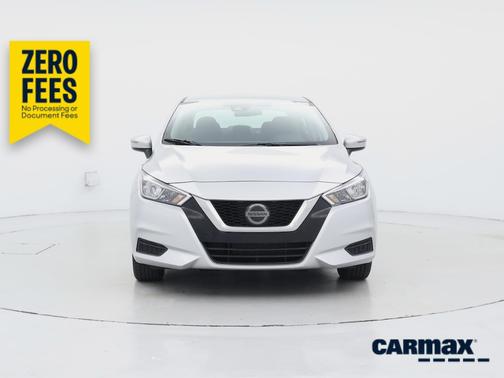 Silver 2021 Nissan Versa SV