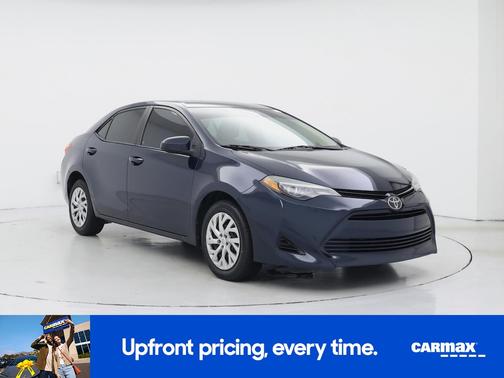 Blue 2018 Toyota Corolla LE