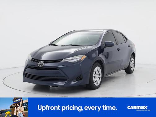 Blue 2018 Toyota Corolla LE