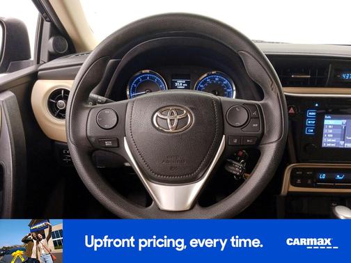 Blue 2018 Toyota Corolla LE