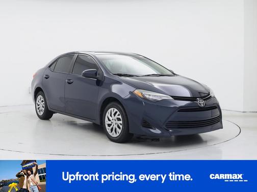 Blue 2018 Toyota Corolla LE