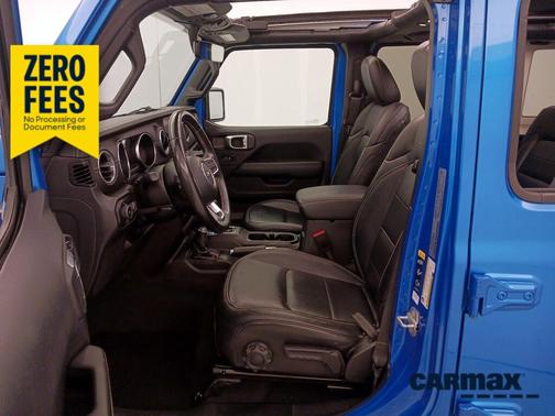 Blue 2022 Jeep Wrangler Unlimited Sahara