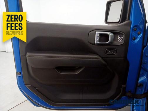 Blue 2022 Jeep Wrangler Unlimited Sahara
