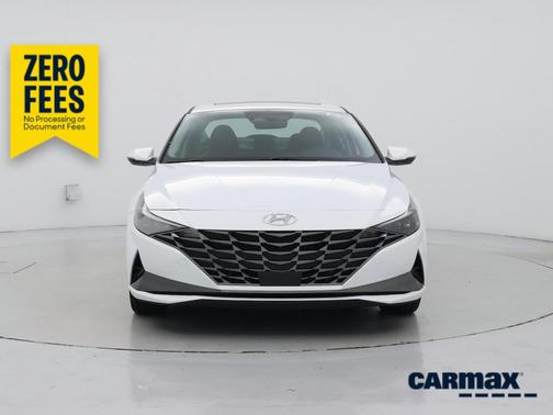 White 2023 Hyundai ELANTRA HEV Limited