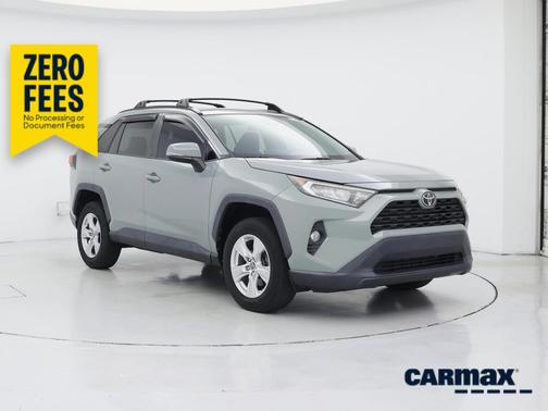 Gray 2021 Toyota RAV4 XLE