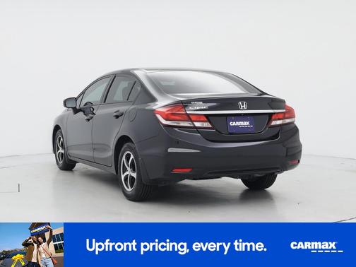 Black 2015 Honda Civic SE