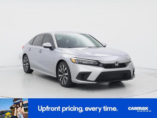 Silver 2023 Honda Civic EX