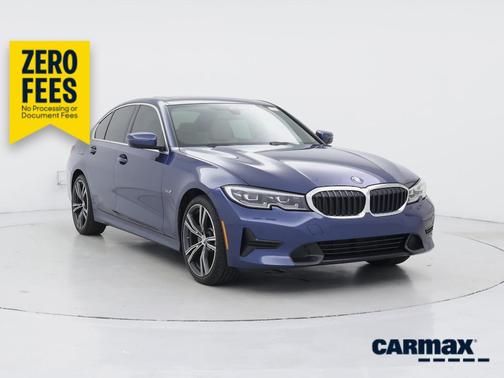 Blue 2022 BMW 330e