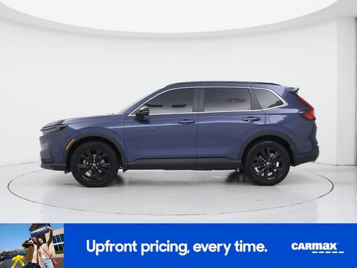Blue 2025 Honda CR-V Hybrid Sport Touring