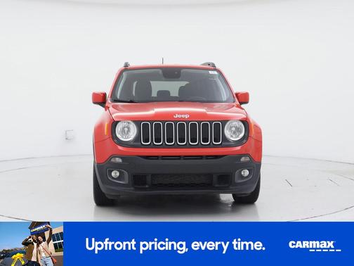 Red 2018 Jeep Renegade Latitude