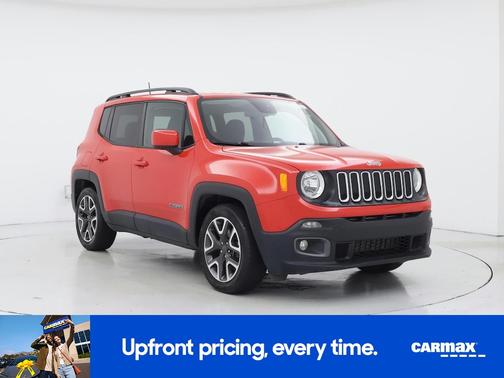 Red 2018 Jeep Renegade Latitude