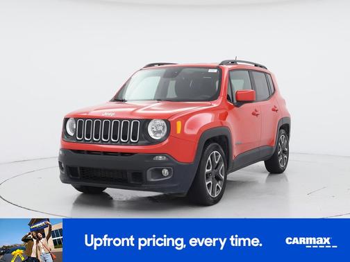 Red 2018 Jeep Renegade Latitude