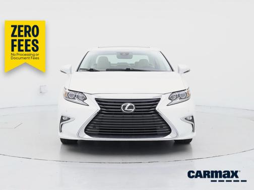 White 2016 Lexus ES 350