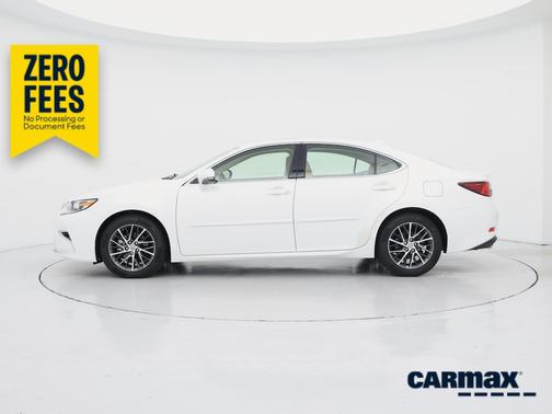 White 2016 Lexus ES 350