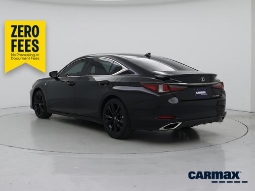 Black 2022 Lexus ES 350 F-Sport