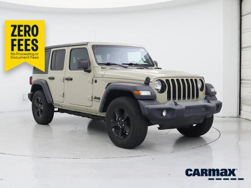 Tan 2022 Jeep Wrangler Unlimited Sport Altitude