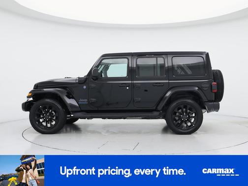 Black 2025 Jeep Wrangler 4xe Sahara