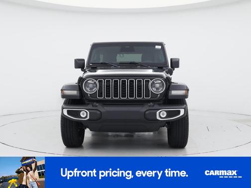 Black 2025 Jeep Wrangler 4xe Sahara