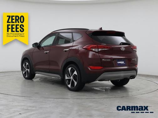 Burgundy 2017 Hyundai TUCSON Limited