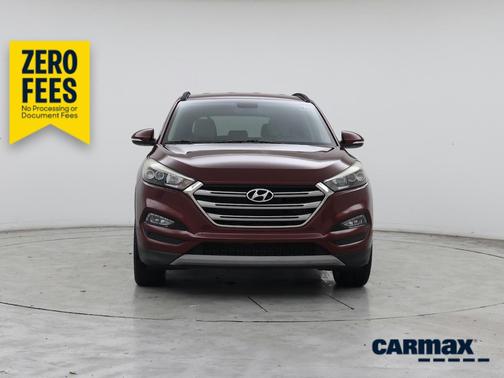 Burgundy 2017 Hyundai TUCSON Limited