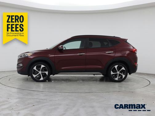 Burgundy 2017 Hyundai TUCSON Limited