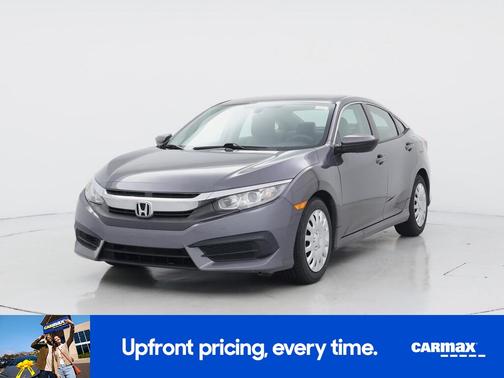 Gray 2018 Honda Civic LX