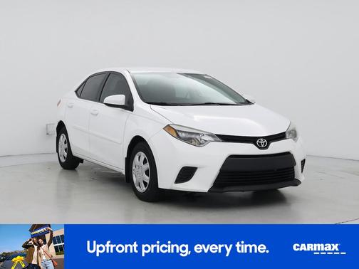 White 2014 Toyota Corolla L