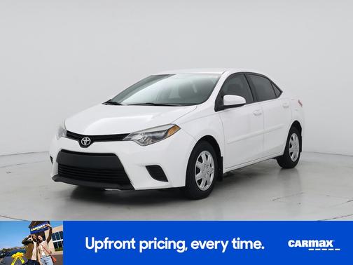 White 2014 Toyota Corolla L