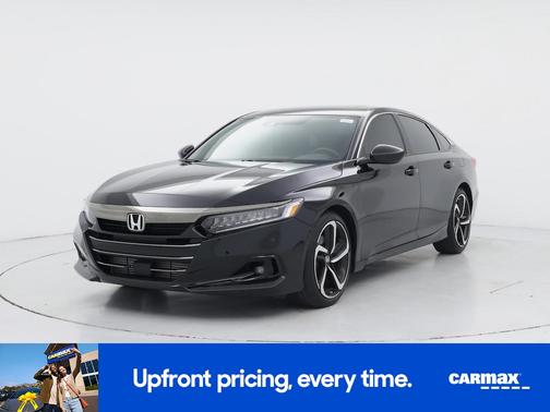 Black 2022 Honda Accord Sport