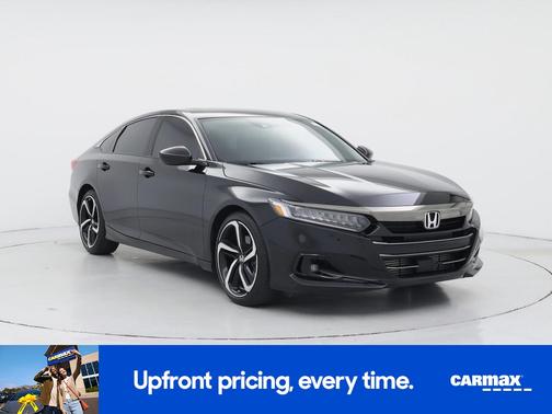 Black 2022 Honda Accord Sport