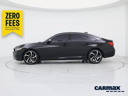 Black 2022 Honda Accord Sport