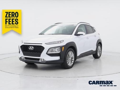White 2020 Hyundai KONA SEL Plus
