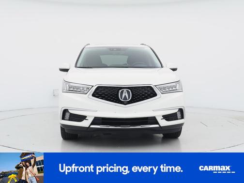 White 2017 Acura MDX Advance