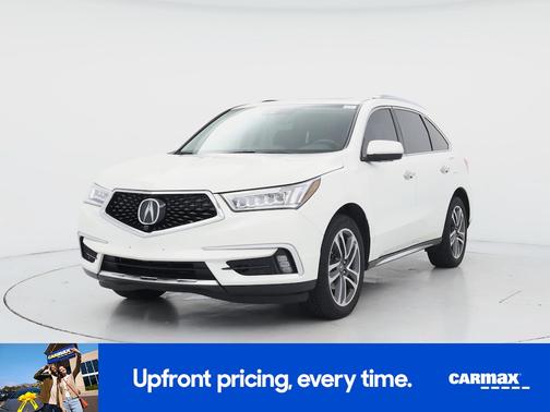 White 2017 Acura MDX Advance