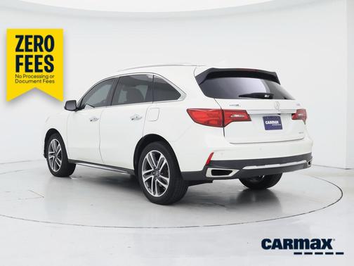White 2017 Acura MDX Advance