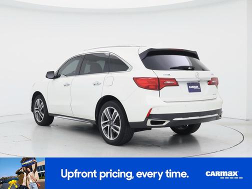 White 2017 Acura MDX Advance