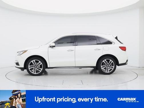 White 2017 Acura MDX Advance