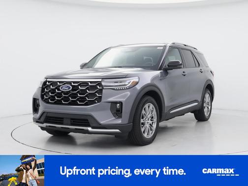 Gray 2025 Ford Explorer Platinum