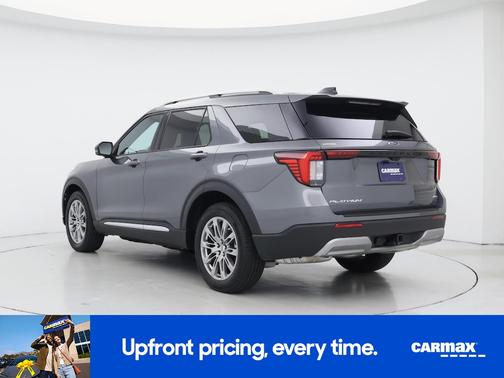 Gray 2025 Ford Explorer Platinum